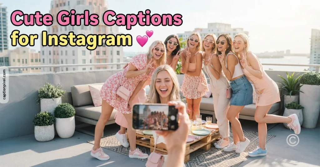 Cute Girls Captions for Instagram