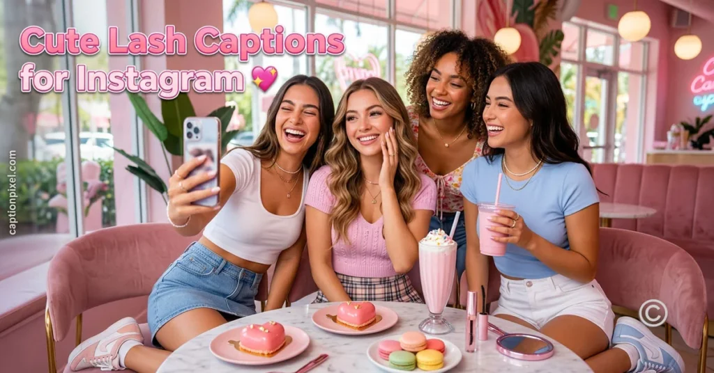 Cute Lash Captions for Instagram