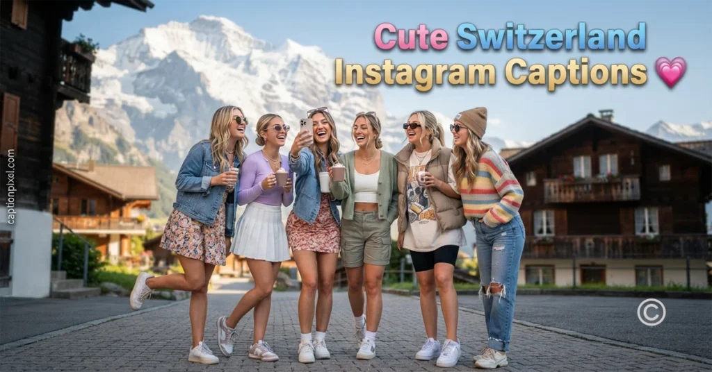 Cute Switzerland Instagram Captions
