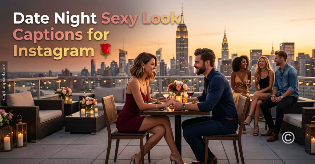 Date Night Sexy Look Captions for Instagram