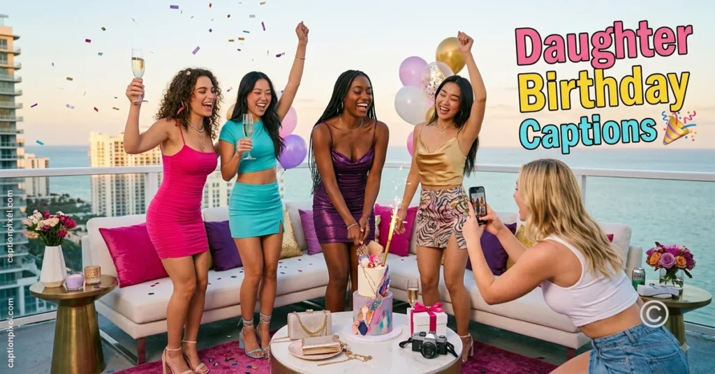 Daughter Birthday Captions