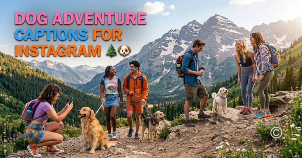 Dog Adventure Captions for Instagram