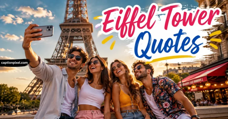 Eiffel Tower Captions