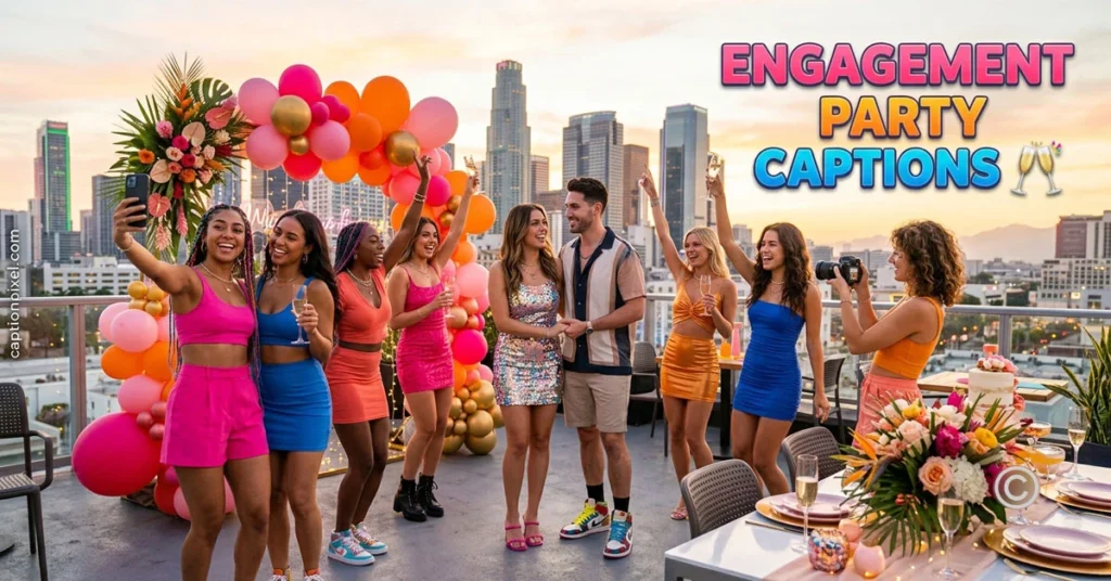 Engagement Party Captions