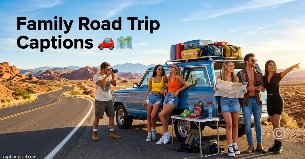 Family Road Trip Captions