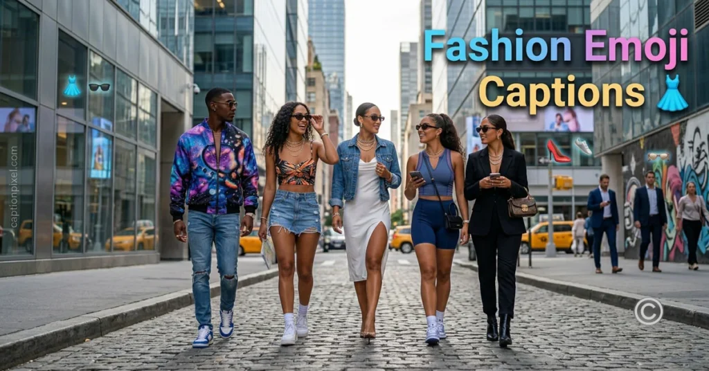 Fashion Emoji Captions