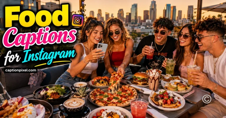 Food Captions for Instagram