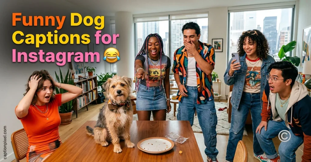 Funny Dog Captions for Instagram