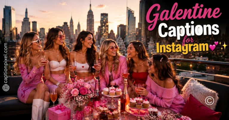 Galentine Captions for Instagram