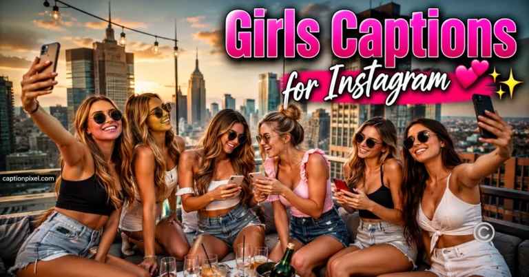 Girls Captions for Instagram