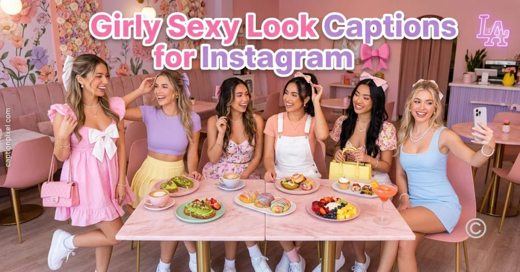 Girly Sexy Look Captions for Instagram