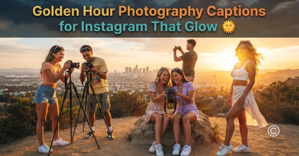 Golden Hour Photography Captions for Instagram That Glow