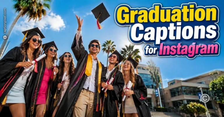 Graduation Captions for Instagram