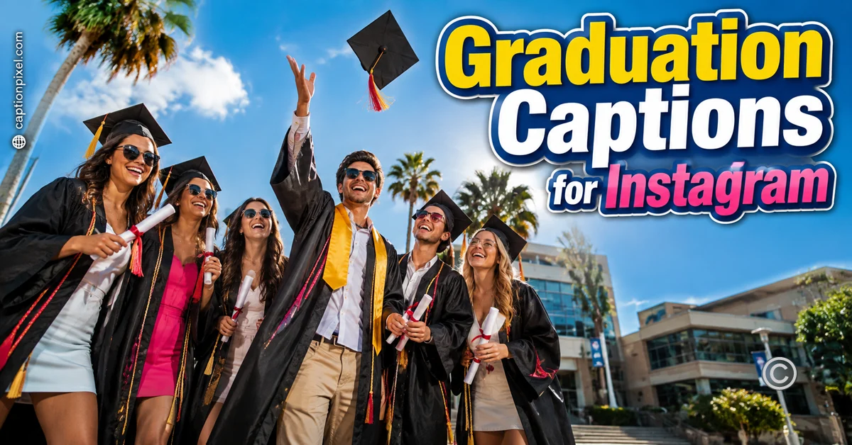 Graduation Captions for Instagram
