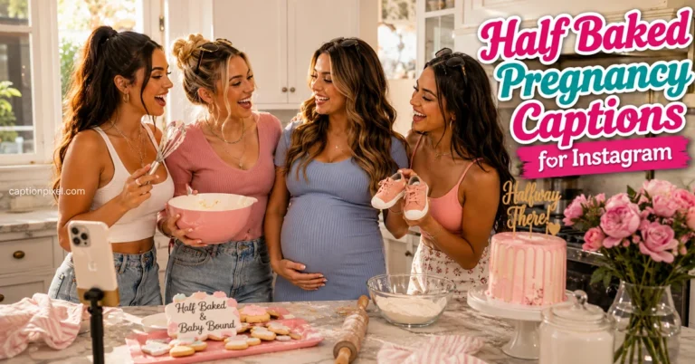 Half Baked Pregnancy Captions