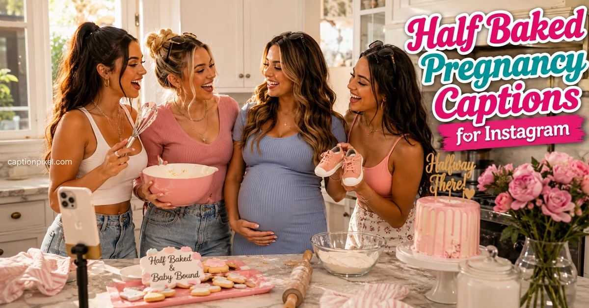 Half Baked Pregnancy Captions