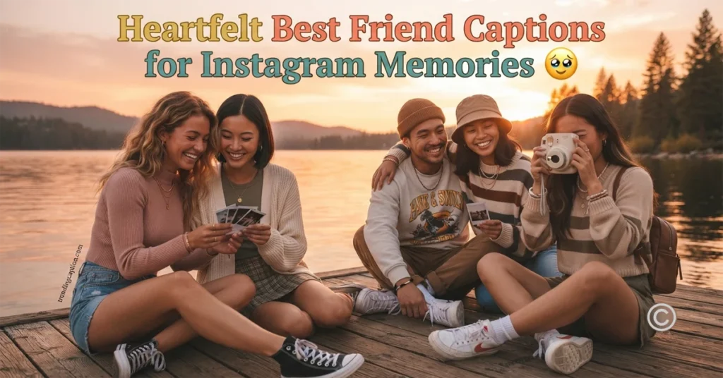 Heartfelt Best Friend Captions for Instagram Memories