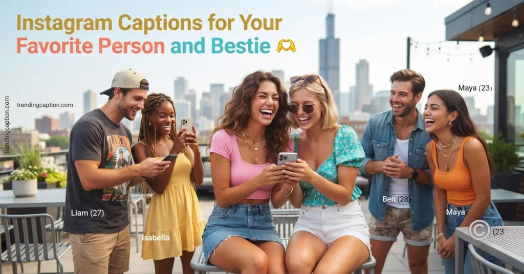 Instagram Captions for Your Favorite Person and Bestie