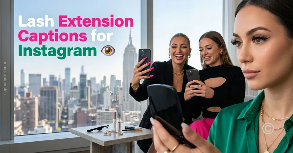 Lash Extension Captions for Instagram