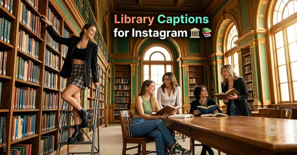 Library Captions for Instagram