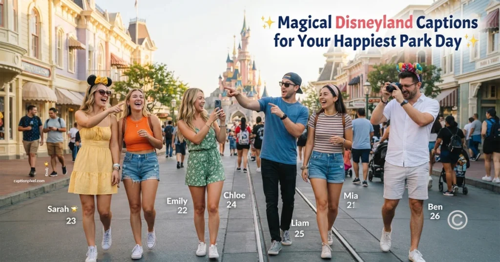 Magical Disneyland Captions for Your Happiest Park Day