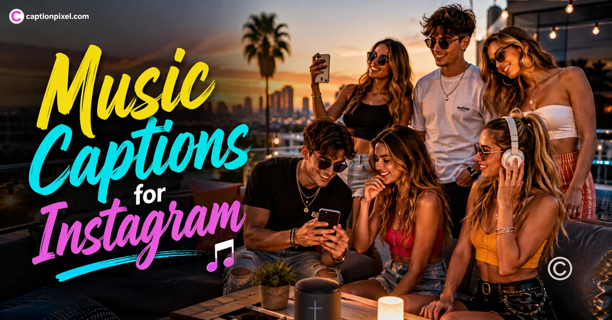 Music Captions for Instagram