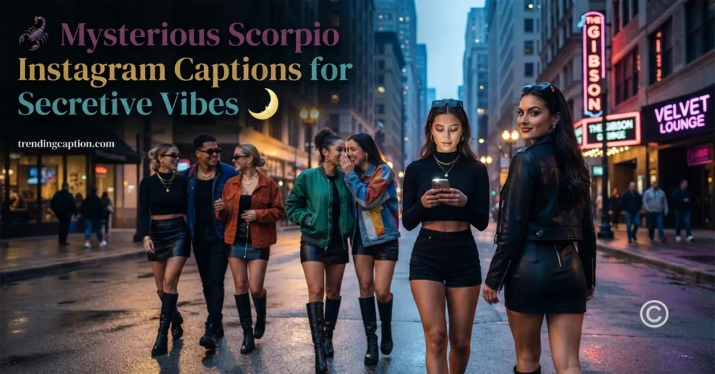  Mysterious Scorpio Instagram Captions for Secretive Vibes 