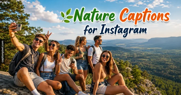 Nature Captions for Instagram