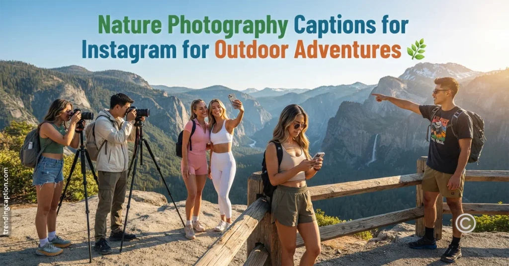 Nature Photography Captions for Instagram for Outdoor Adventures
