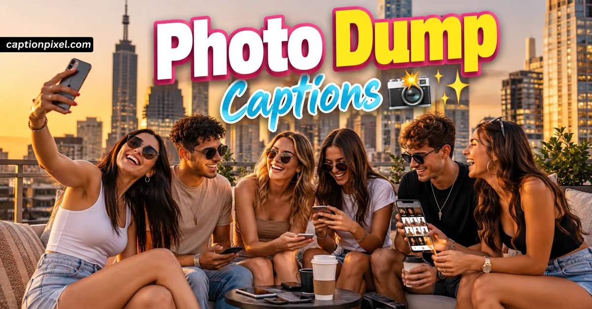 Photo Dump Captions