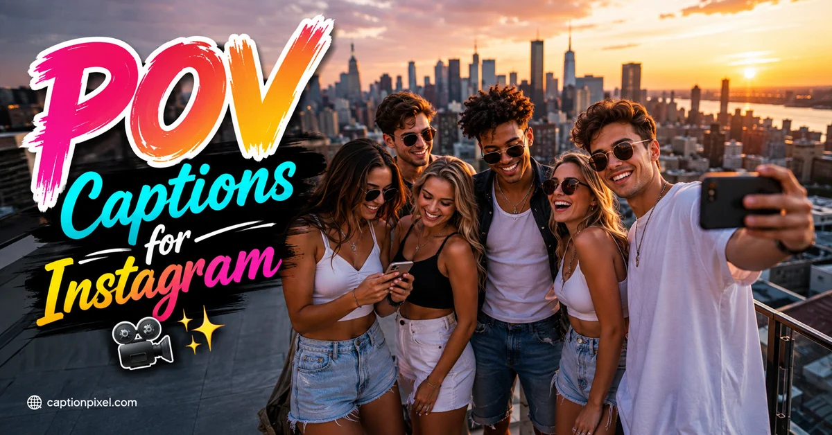 POV Captions for Instagram