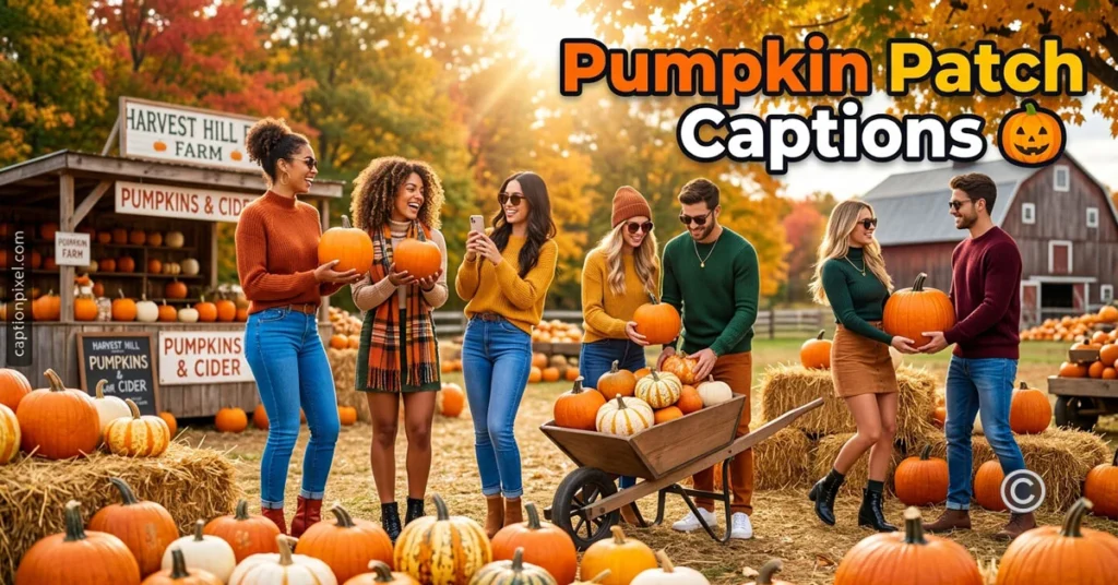 Pumpkin Patch Captions