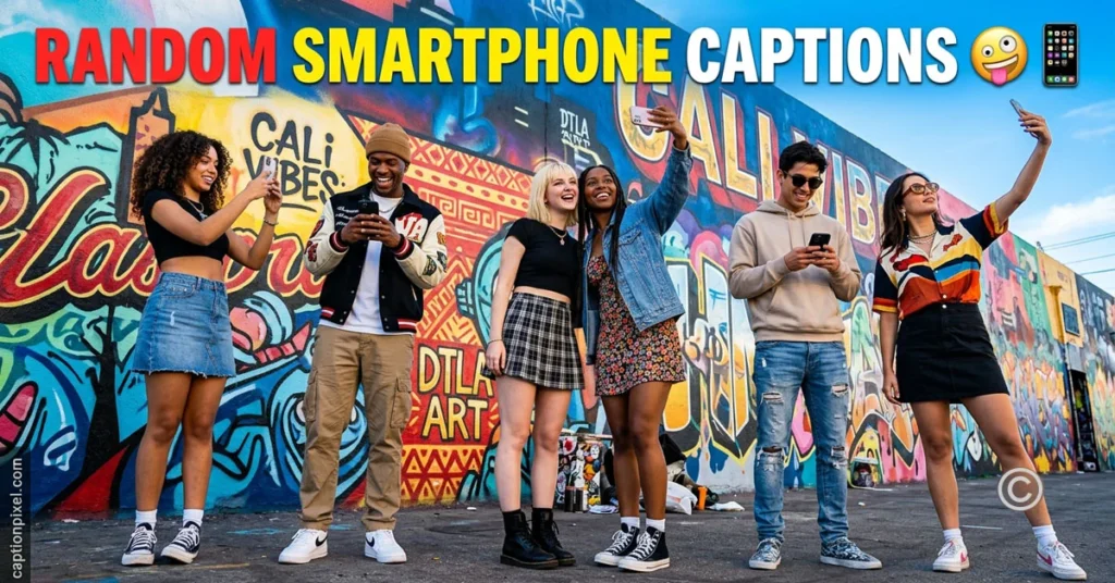 Random Smartphone Captions