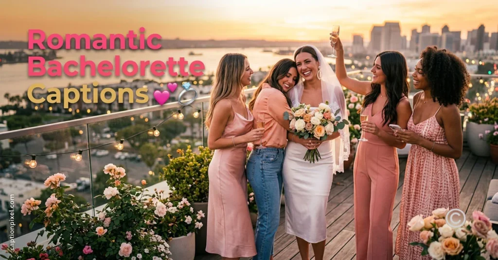 Romantic Bachelorette Captions
