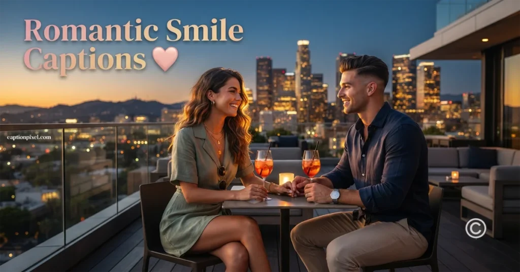 Romantic Smile Captions