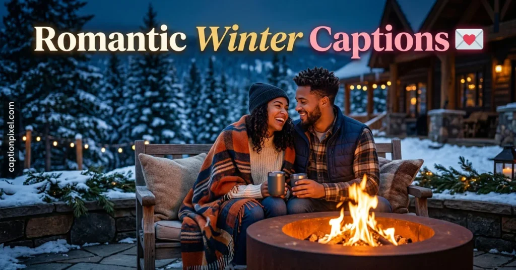 Romantic Winter Captions