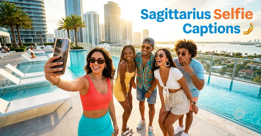 Sagittarius Selfie Captions