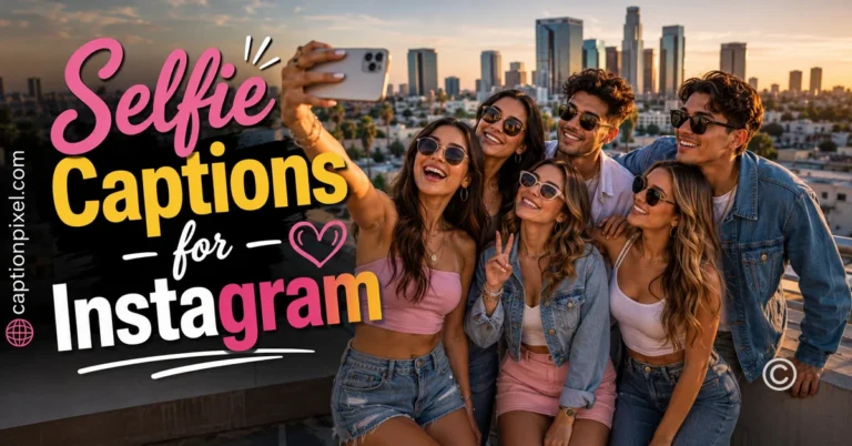 Selfie Captions for Instagram