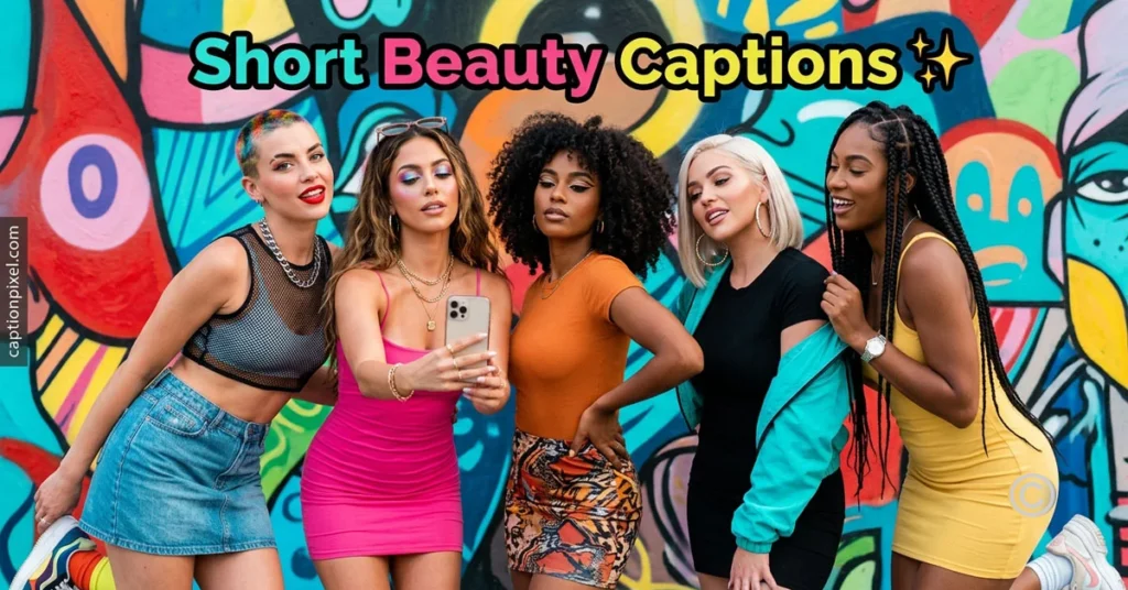 Short Beauty Captions