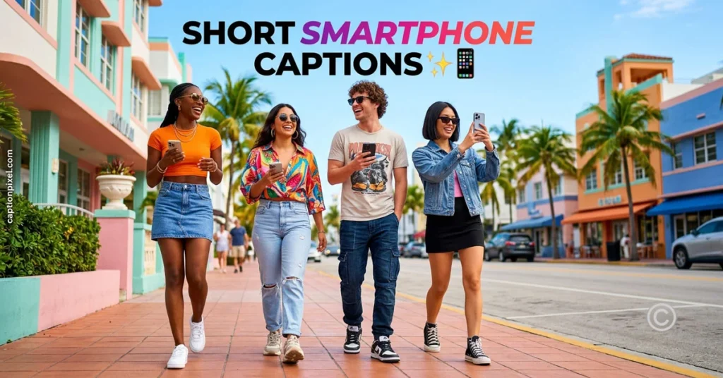 Short Smartphone Captions