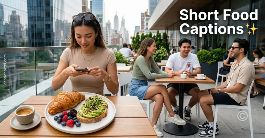 Short Food Captions