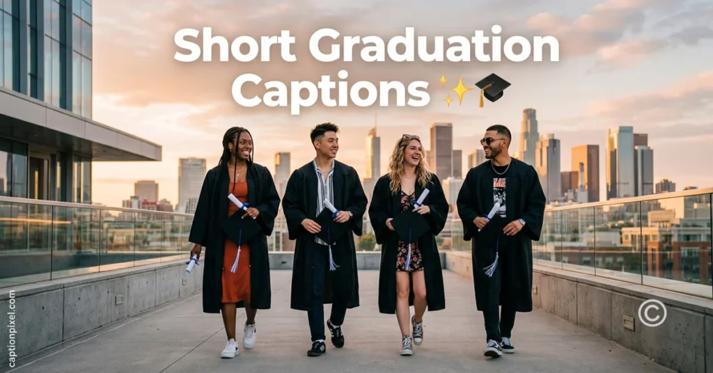 Short Graduation Captions