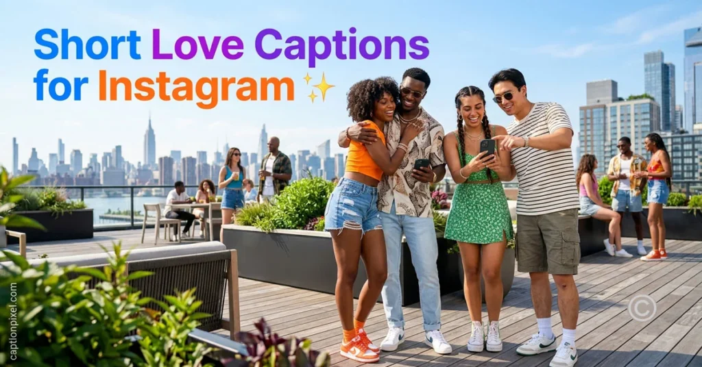 Short Love Captions for Instagram