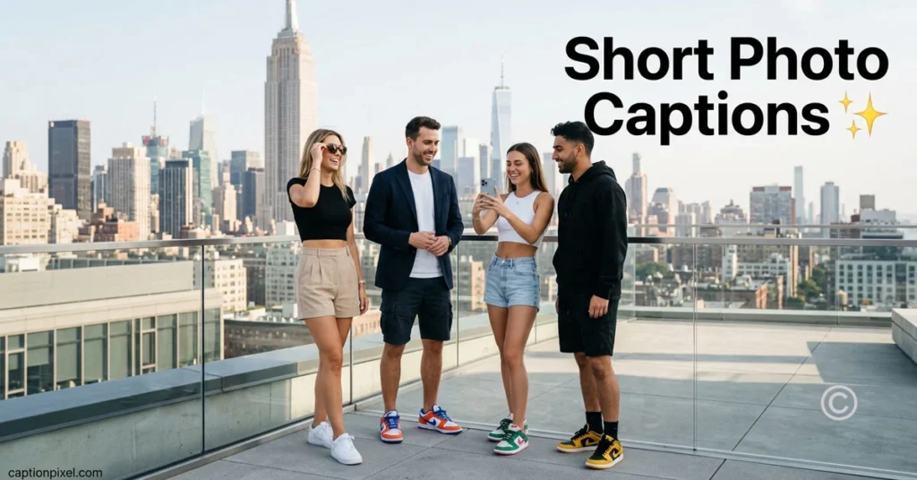 Short Photo Captions