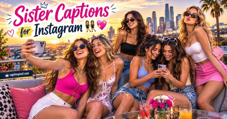 Sister Captions for Instagram