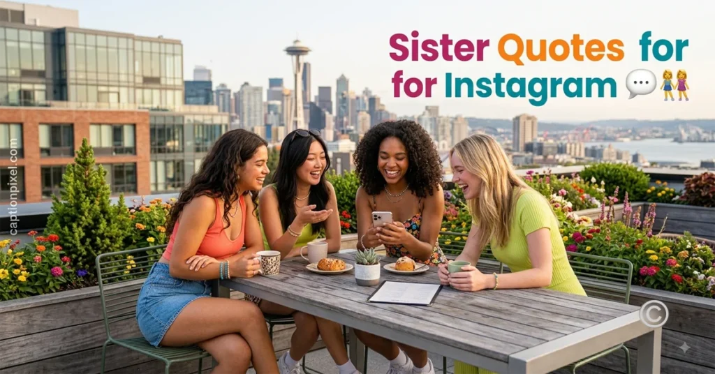 Sister Quotes for Instagram