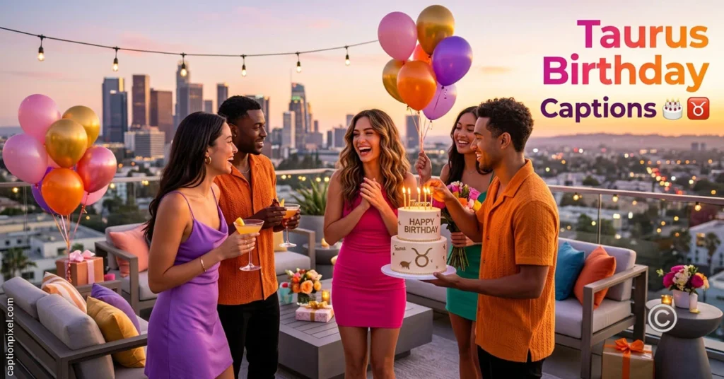 Taurus Birthday Captions