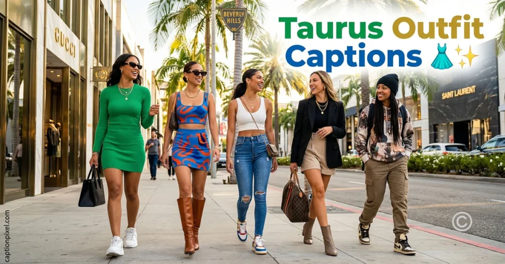 Taurus Outfit Captions