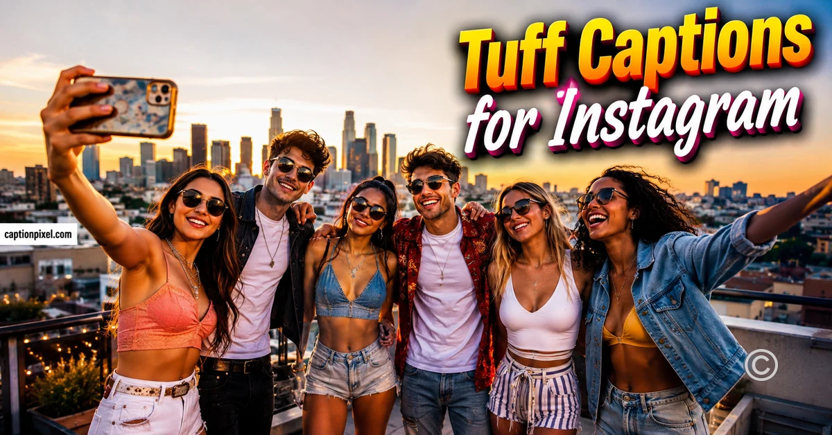 Tuff Captions for Instagram