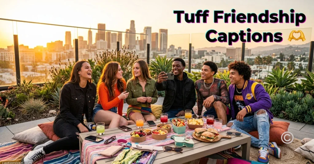Tuff Friendship Captions